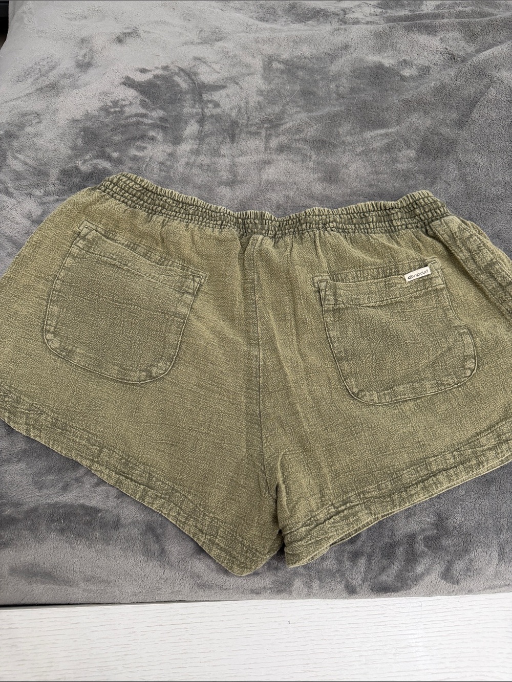 Rip Curl Olive Green Women's Casual Shorts